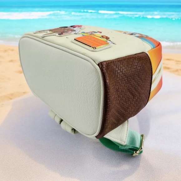 Disney Parks Mickey Minnie Summer At The Beach Loungefly Mini Backpack 2024 - Picture 6 of 6